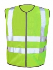 Afbeelding VEILIGHEIDSVEST GEEL MET RITS