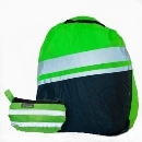 Afbeelding RUGZAKHOES FLUO GROEN