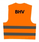 Afbeelding ORANJE BHV HESJE MET BHV OPDRUK